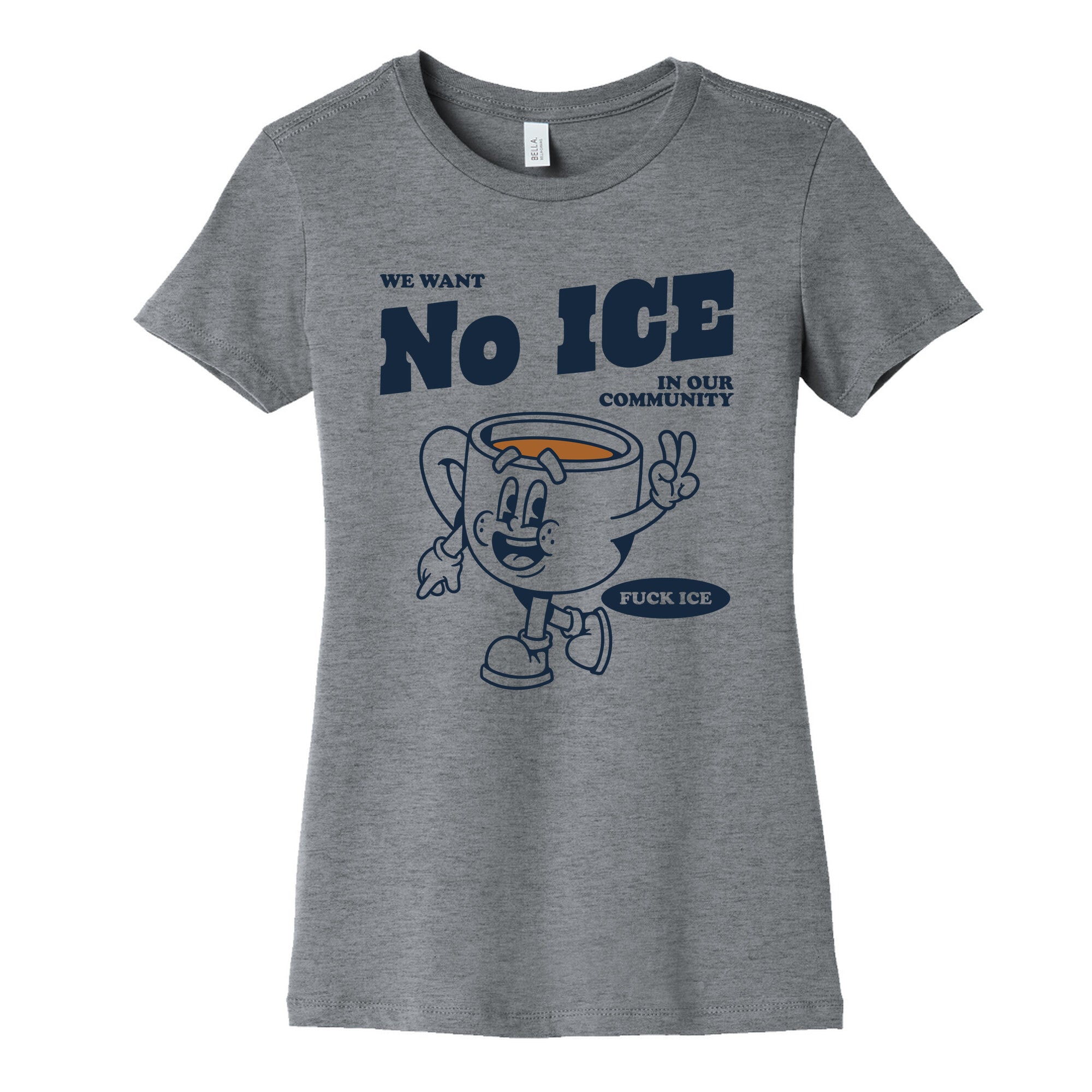 No ICE Womens Cotton - Adult & Kids T-Shirts, Sweatshirts & Hoodies apparel design preview 1