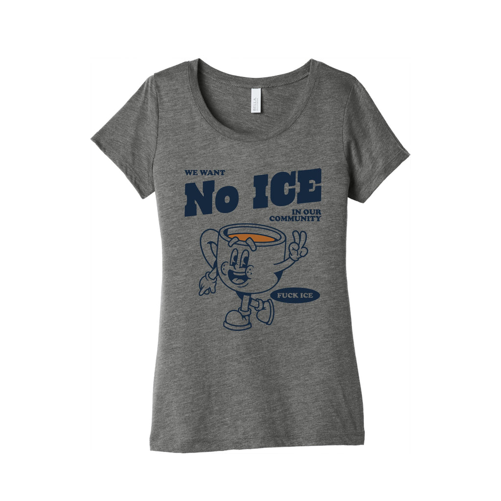 No ICE Womens Triblend - Adult & Kids T-Shirts, Sweatshirts & Hoodies apparel design preview 1
