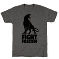 Fight Fascism Unisex Triblend - Adult & Kids T-Shirts, Sweatshirts & Hoodies apparel design preview 1