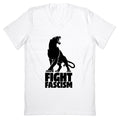 Fight Fascism V-Neck - Adult & Kids T-Shirts, Sweatshirts & Hoodies apparel design preview 1