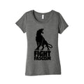 Fight Fascism Womens Triblend - Adult & Kids T-Shirts, Sweatshirts & Hoodies apparel design preview 1