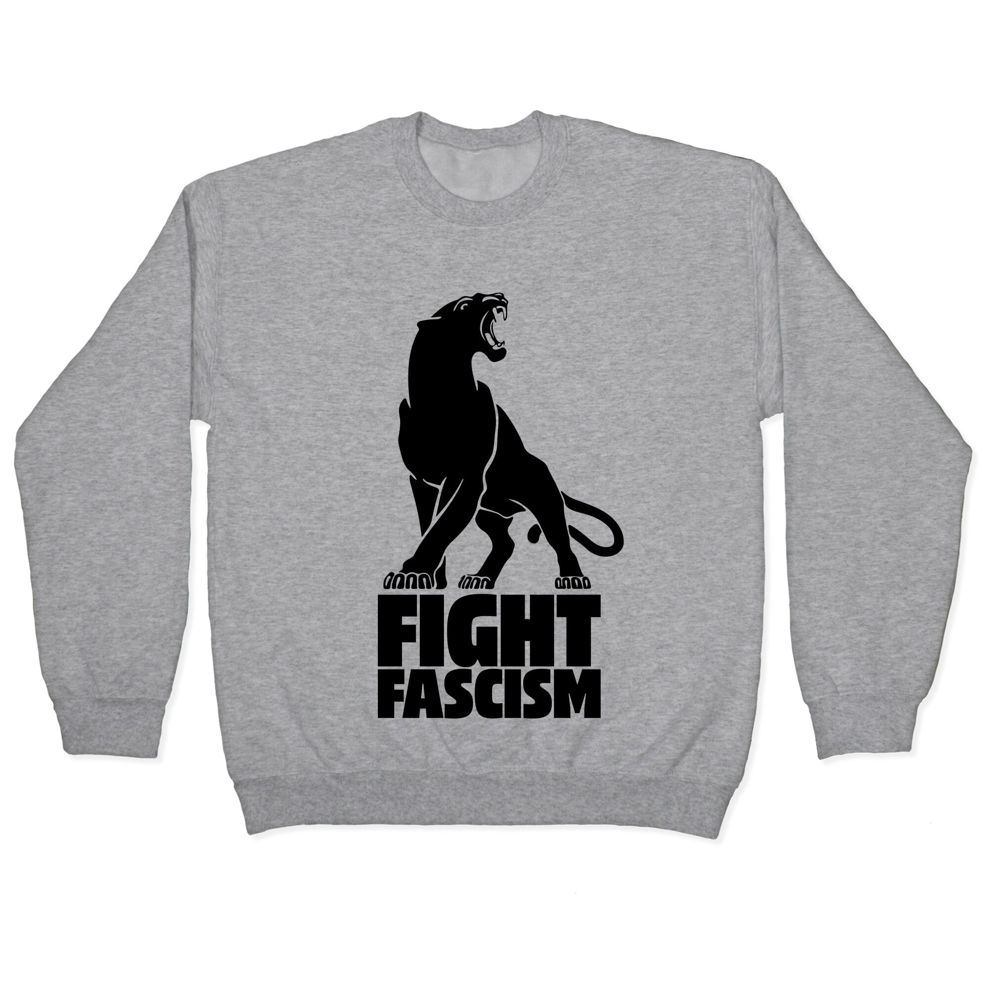 Fight Fascism Crewneck - Adult & Kids T-Shirts, Sweatshirts & Hoodies apparel design preview 1
