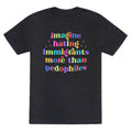 Imagine Hating Immigrants Unisex Triblend - Adult & Kids T-Shirts, Sweatshirts & Hoodies apparel design preview 1