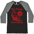 My Pussy Loves A Good Stretching Baseball - Adult & Kids T-Shirts, Sweatshirts & Hoodies apparel design preview 1