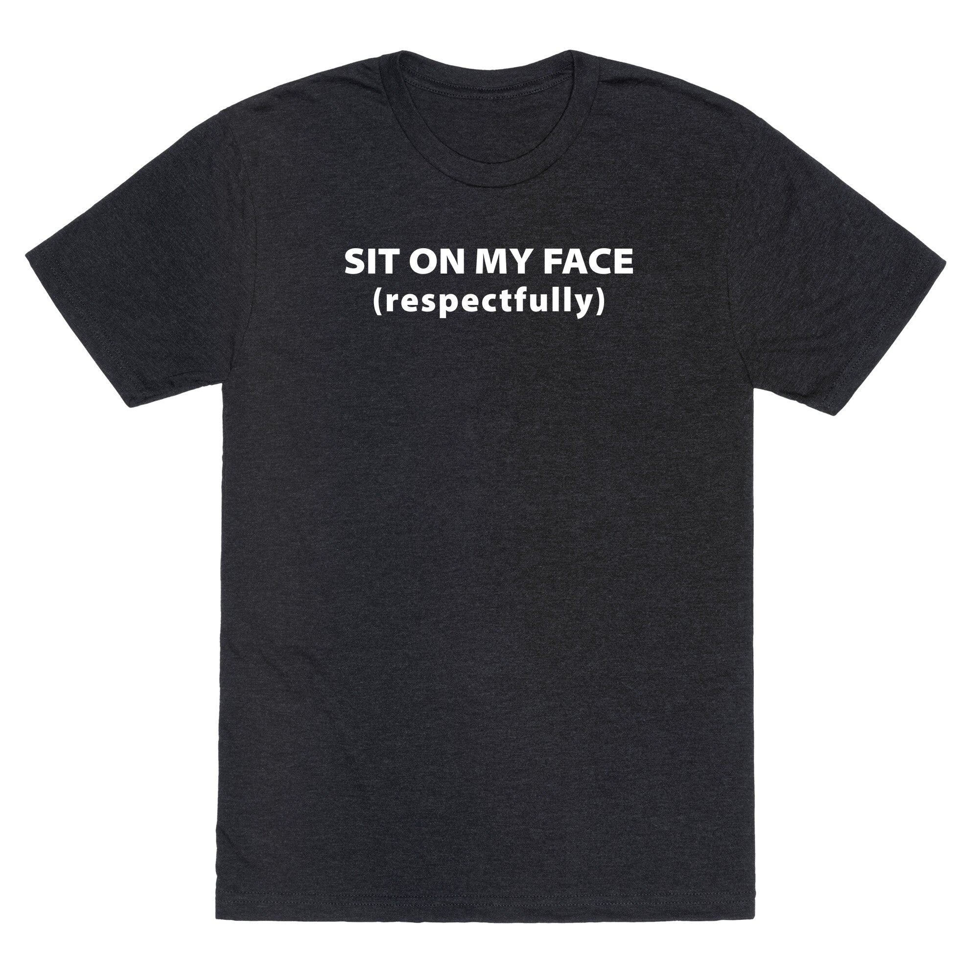 Sit On My Face Unisex Triblend - Adult & Kids T-Shirts, Sweatshirts & Hoodies apparel design preview 1
