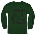 Bisexuals Eat What?! - Adult & Kids T-Shirts, Sweatshirts & Hoodies apparel design preview 1