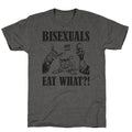 Bisexuals Eat What?! Unisex Triblend - Adult & Kids T-Shirts, Sweatshirts & Hoodies apparel design preview 1