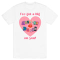 Ive Got A Big Lesbian Crush On You - Adult & Kids T-Shirts, Sweatshirts & Hoodies apparel design preview 1