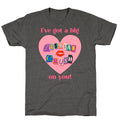 Ive Got A Big Lesbian Crush On You Unisex Triblend - Adult & Kids T-Shirts, Sweatshirts & Hoodies apparel design preview 1