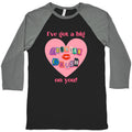 Ive Got A Big Lesbian Crush On You Baseball - Adult & Kids T-Shirts, Sweatshirts & Hoodies apparel design preview 1