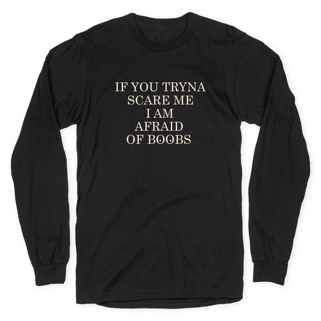 Afraid Of Boobs - Adult & Kids T-Shirts, Sweatshirts & Hoodies apparel design preview 1