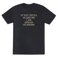 Afraid Of Boobs Unisex Triblend - Adult & Kids T-Shirts, Sweatshirts & Hoodies apparel design preview 1