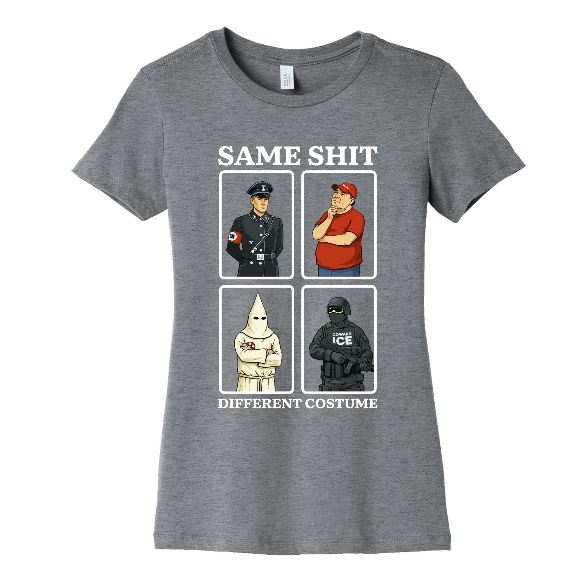 Same Shit Different Costume Womens Cotton - Adult & Kids T-Shirts, Sweatshirts & Hoodies apparel design preview 1