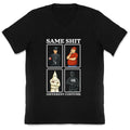 Same Shit Different Costume V-Neck - Adult & Kids T-Shirts, Sweatshirts & Hoodies apparel design preview 1