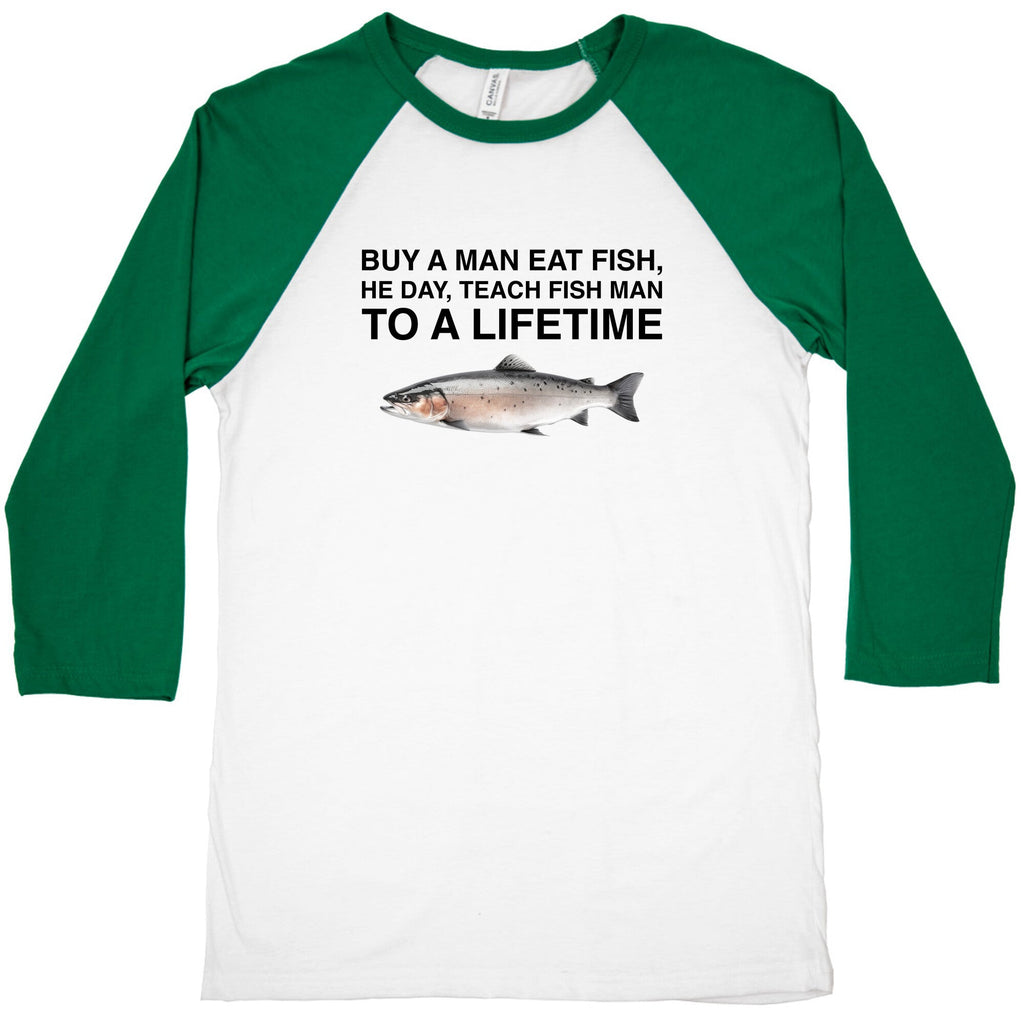 Fish Baseball - Adult & Kids T-Shirts, Sweatshirts & Hoodies apparel design preview 1