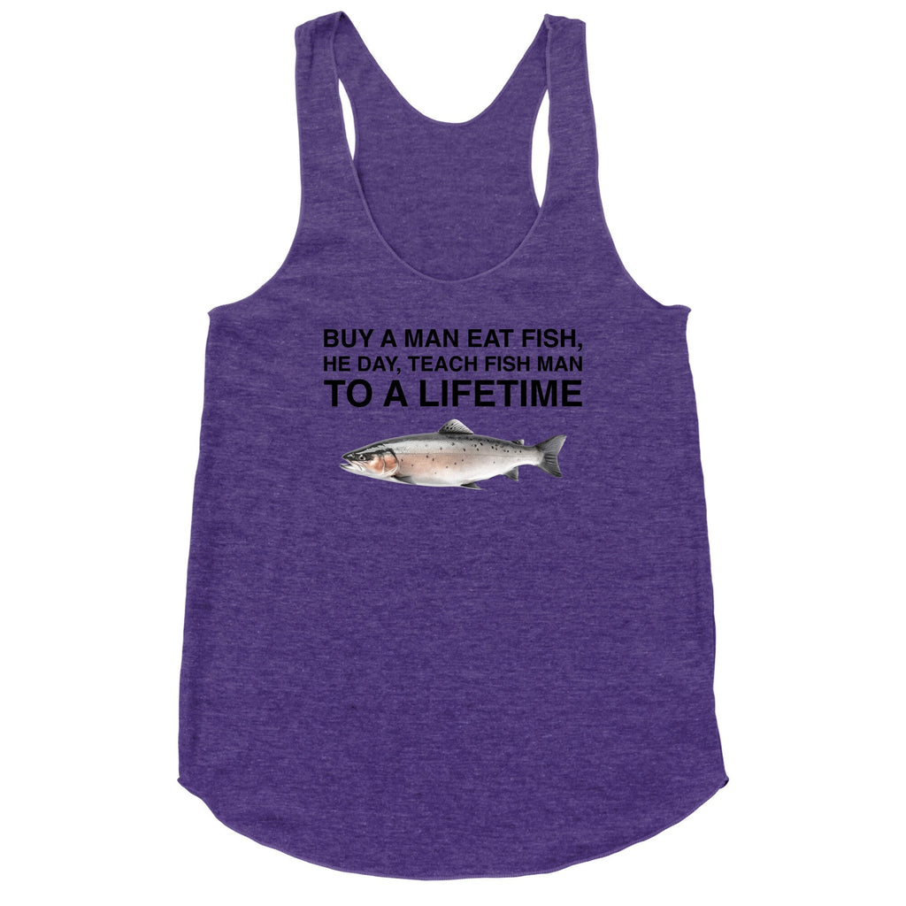 Fish Racerback Tank - Adult & Kids T-Shirts, Sweatshirts & Hoodies apparel design preview 1