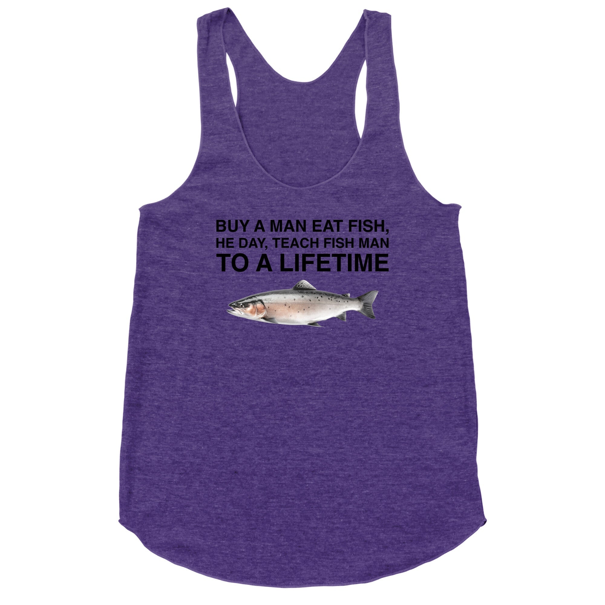 Fish Racerback Tank - Adult & Kids T-Shirts, Sweatshirts & Hoodies apparel design preview 1