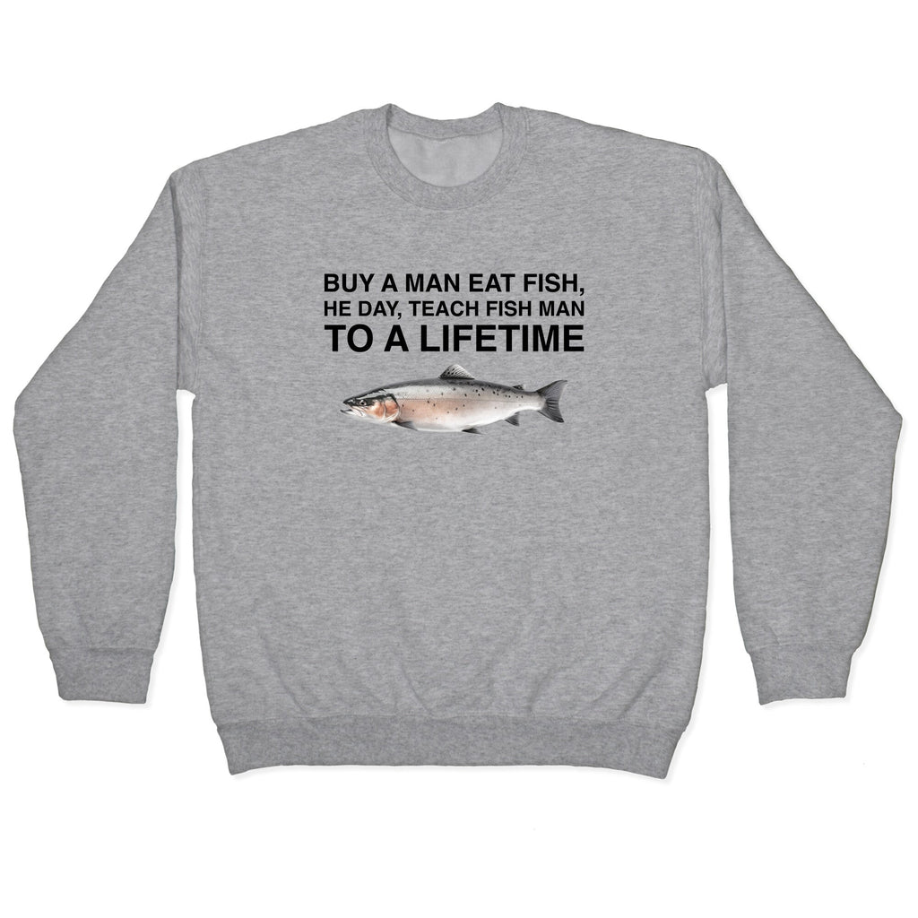 Fish Crewneck - Adult & Kids T-Shirts, Sweatshirts & Hoodies apparel design preview 1