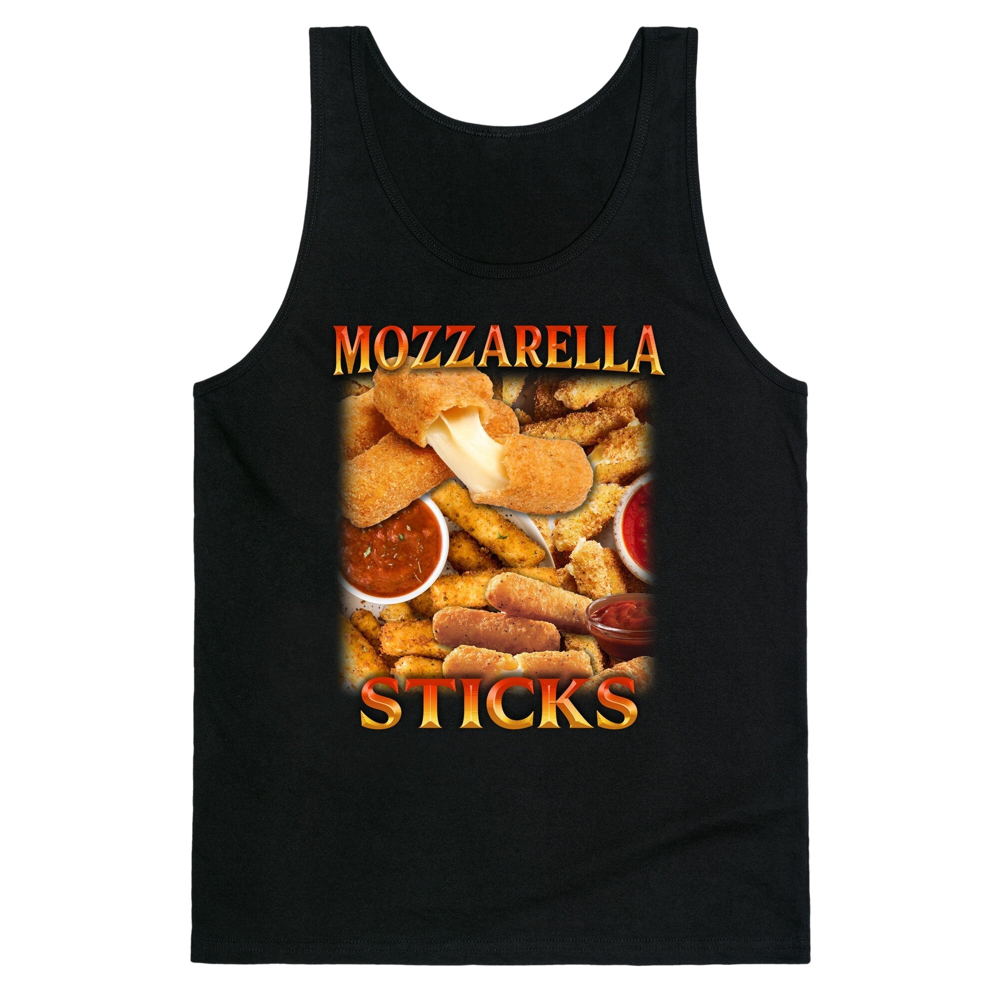Mozzarella Sticks Tank Top - Adult & Kids T-Shirts, Sweatshirts & Hoodies apparel design preview 1