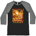 Mozzarella Sticks Baseball - Adult & Kids T-Shirts, Sweatshirts & Hoodies apparel design preview 1