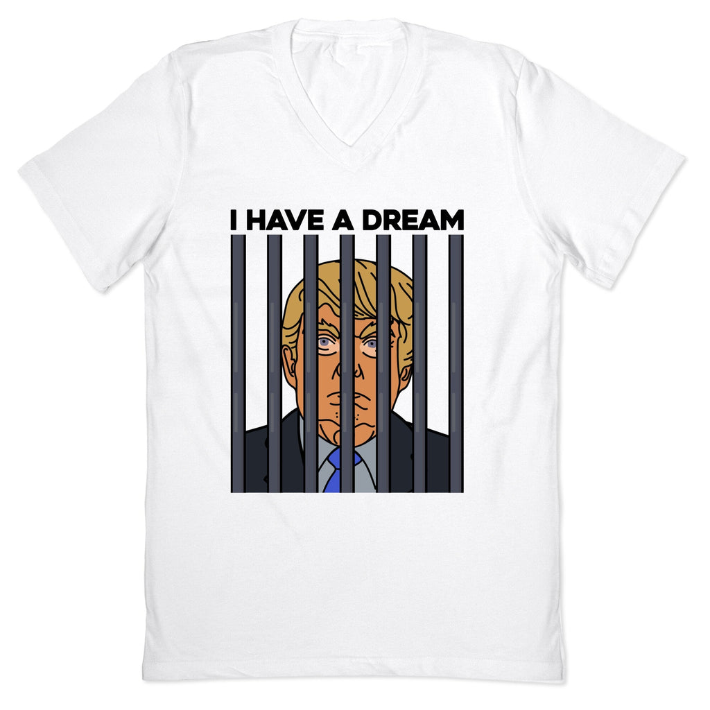I Have A Dream V-Neck - Adult & Kids T-Shirts, Sweatshirts & Hoodies apparel design preview 1