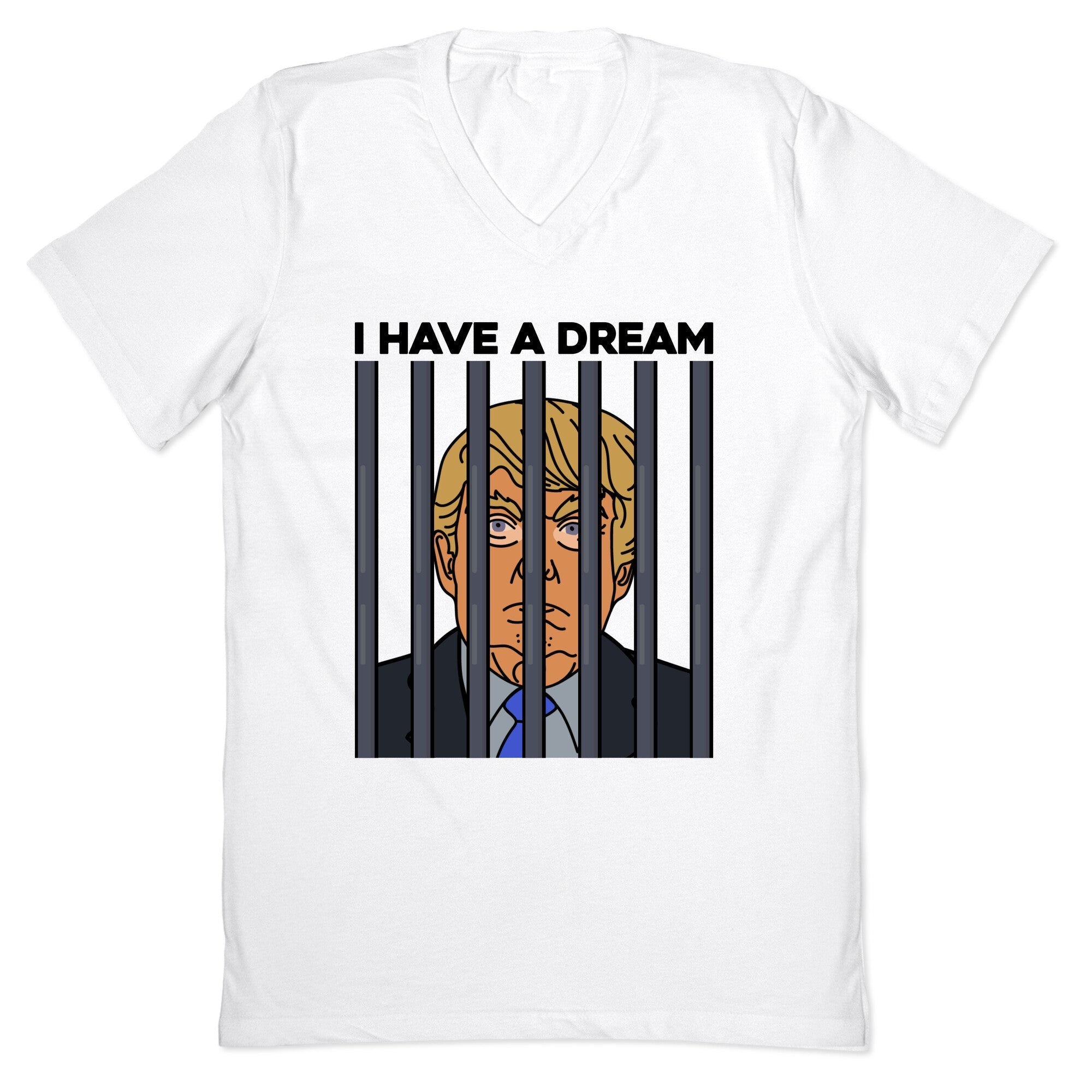 I Have A Dream V-Neck - Adult & Kids T-Shirts, Sweatshirts & Hoodies apparel design preview 1