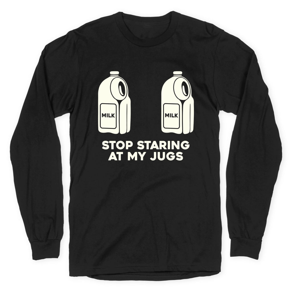Stop Staring At My Jugs - Adult & Kids T-Shirts, Sweatshirts & Hoodies apparel design preview 1