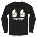 Stop Staring At My Jugs - Adult & Kids T-Shirts, Sweatshirts & Hoodies apparel design preview 1