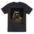 Coffee Raccoon Unisex Triblend - Adult & Kids T-Shirts, Sweatshirts & Hoodies apparel design preview 1
