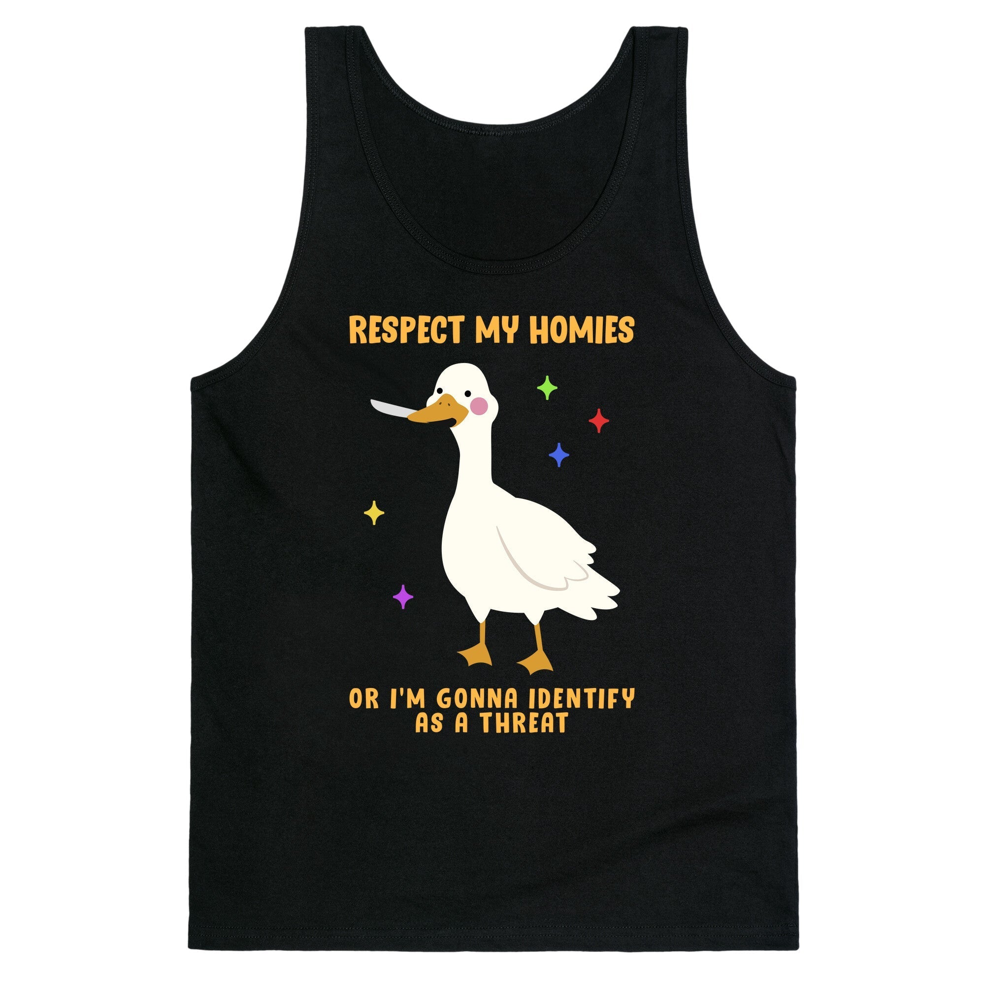 Respect My Homies Tank Top - Adult & Kids T-Shirts, Sweatshirts & Hoodies apparel design preview 1