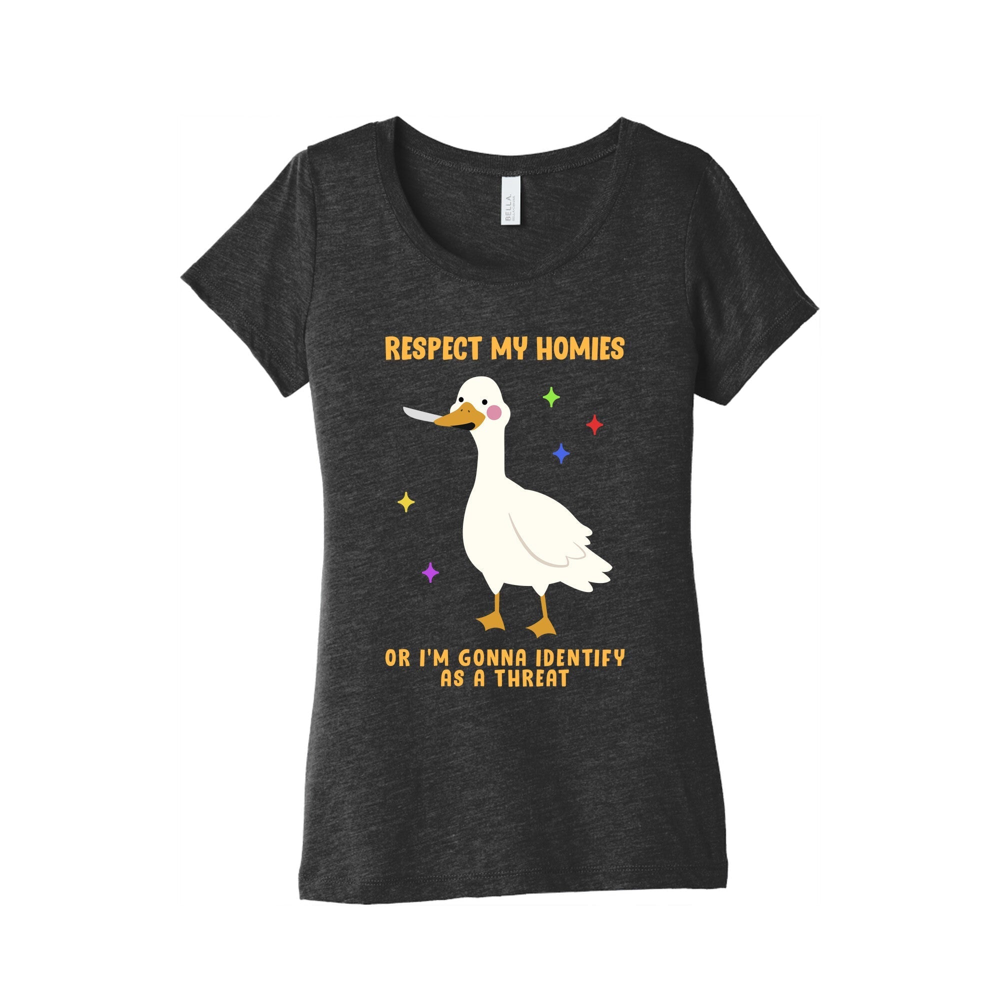 Respect My Homies Womens Triblend - Adult & Kids T-Shirts, Sweatshirts & Hoodies apparel design preview 1