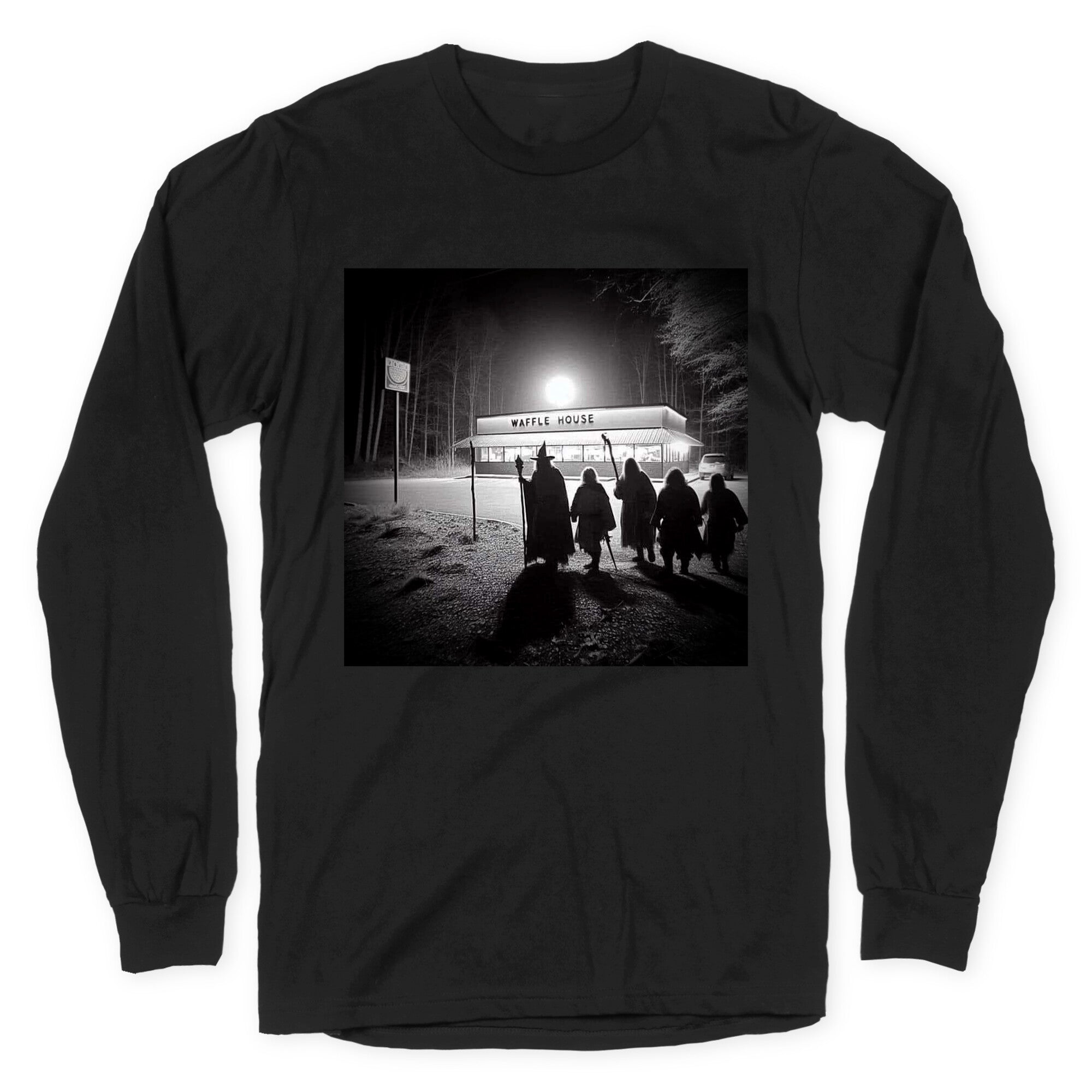 Fellowship Of The Waffle House - Adult & Kids T-Shirts, Sweatshirts & Hoodies apparel design preview 1
