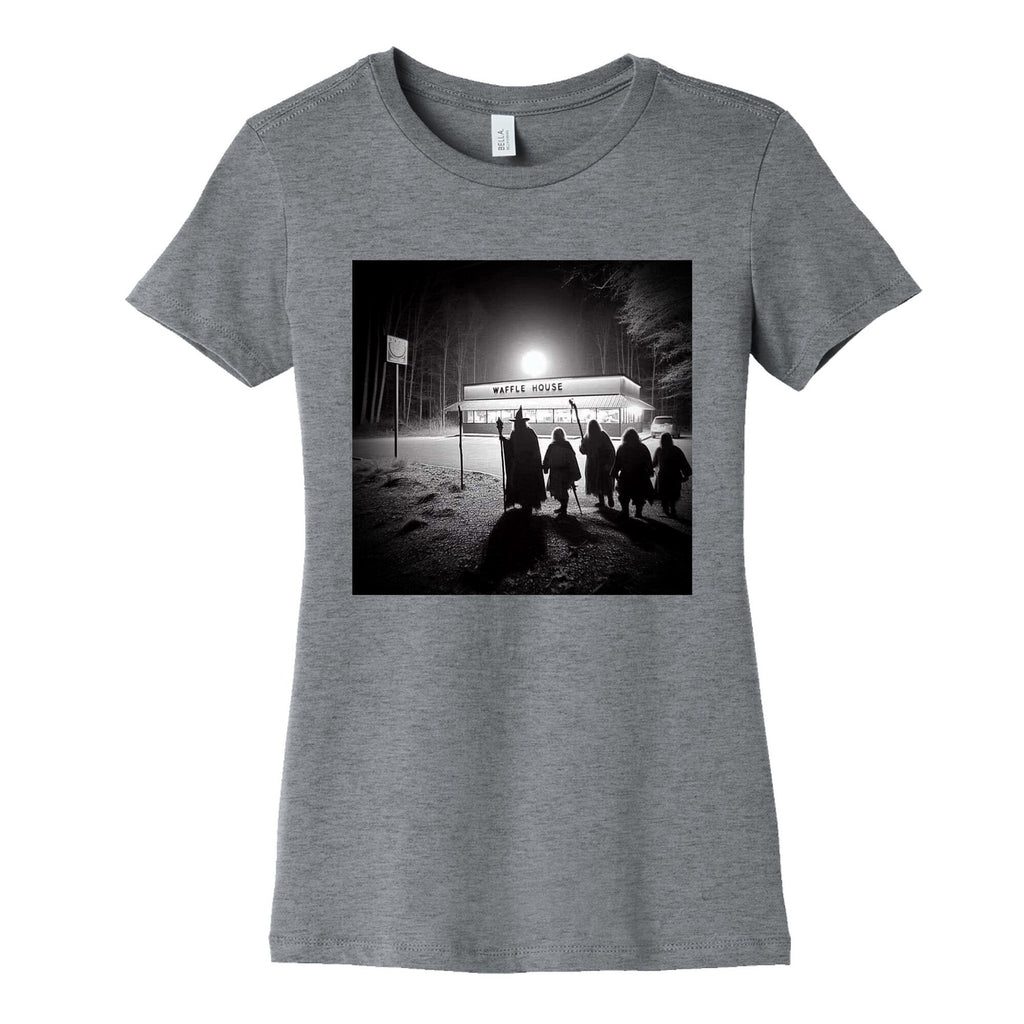 Fellowship Of The Waffle House Womens Cotton - Adult & Kids T-Shirts, Sweatshirts & Hoodies apparel design preview 1