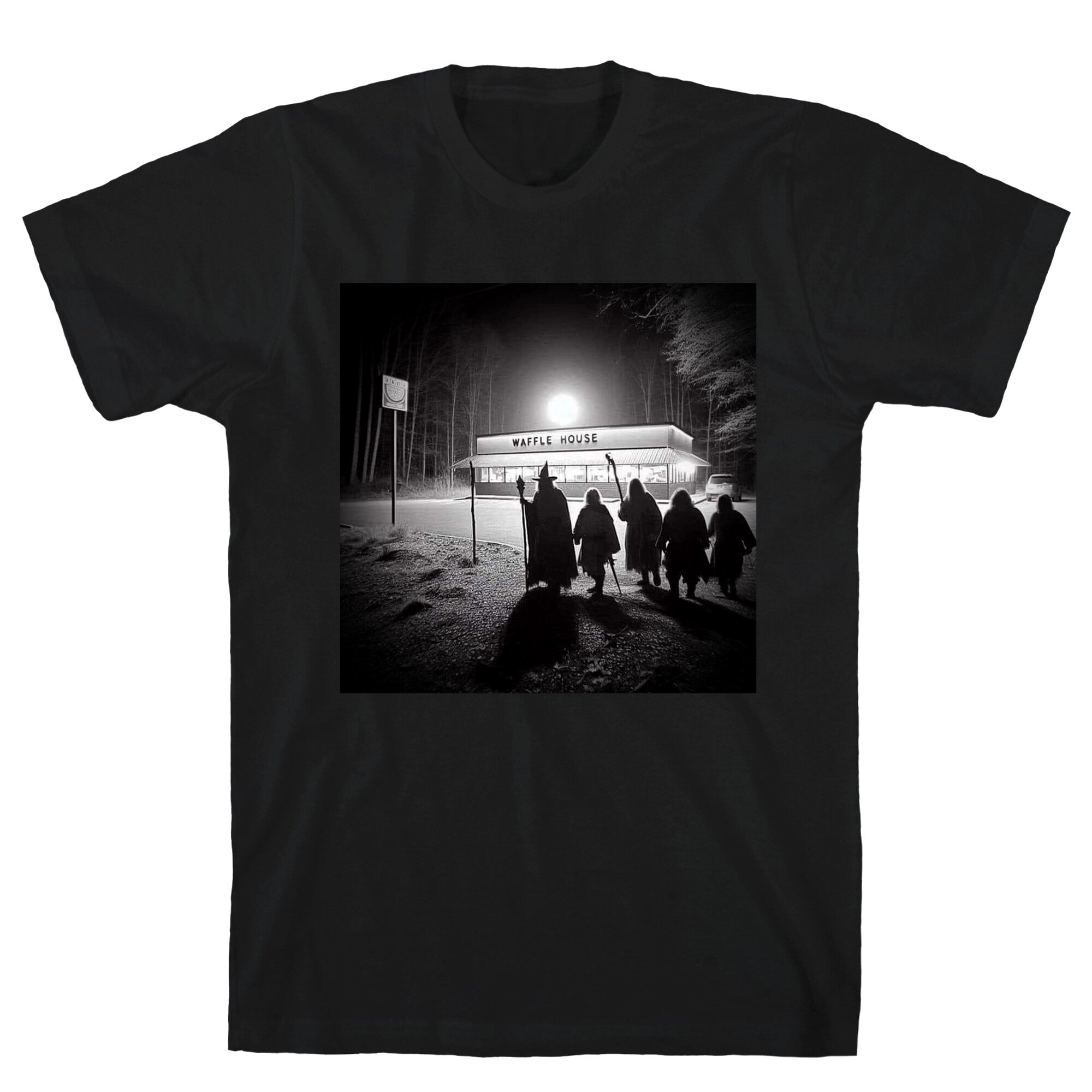 Fellowship Of The Waffle House - Adult & Kids T-Shirts, Sweatshirts & Hoodies apparel design preview 1