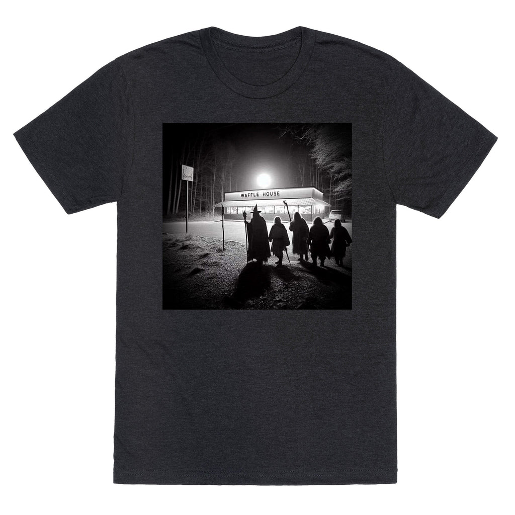 Fellowship Of The Waffle House Unisex Triblend - Adult & Kids T-Shirts, Sweatshirts & Hoodies apparel design preview 1