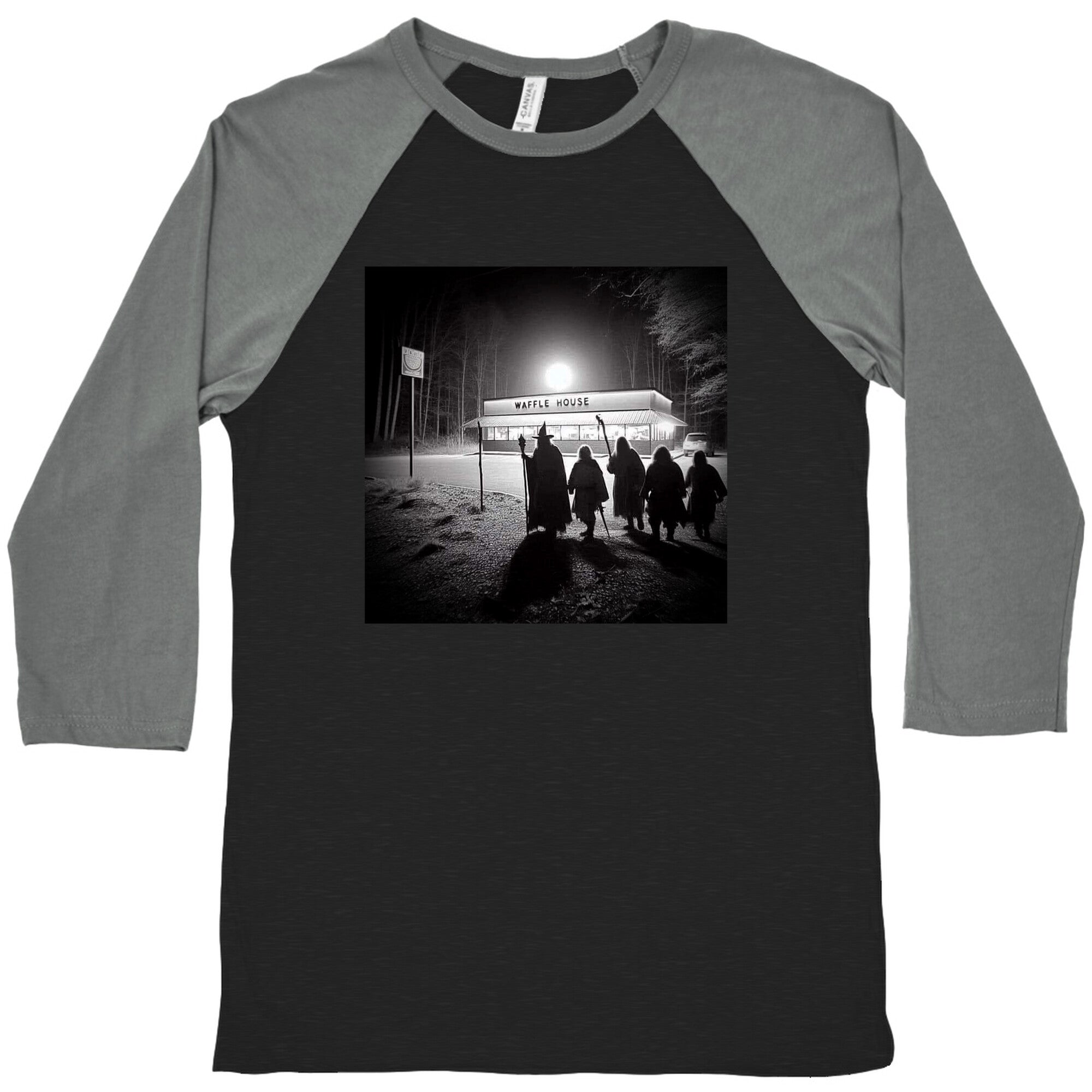Fellowship Of The Waffle House Baseball - Adult & Kids T-Shirts, Sweatshirts & Hoodies apparel design preview 1