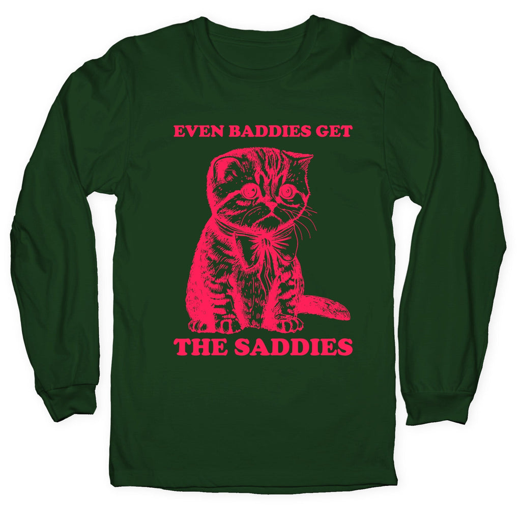 Even Baddies Get The Saddies - Adult & Kids T-Shirts, Sweatshirts & Hoodies apparel design preview 1