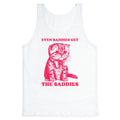 Even Baddies Get The Saddies Tank Top - Adult & Kids T-Shirts, Sweatshirts & Hoodies apparel design preview 1
