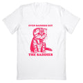Even Baddies Get The Saddies V-Neck - Adult & Kids T-Shirts, Sweatshirts & Hoodies apparel design preview 1
