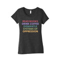 Dismantle Systems Of Oppression Womens Triblend - Adult & Kids T-Shirts, Sweatshirts & Hoodies apparel design preview 1