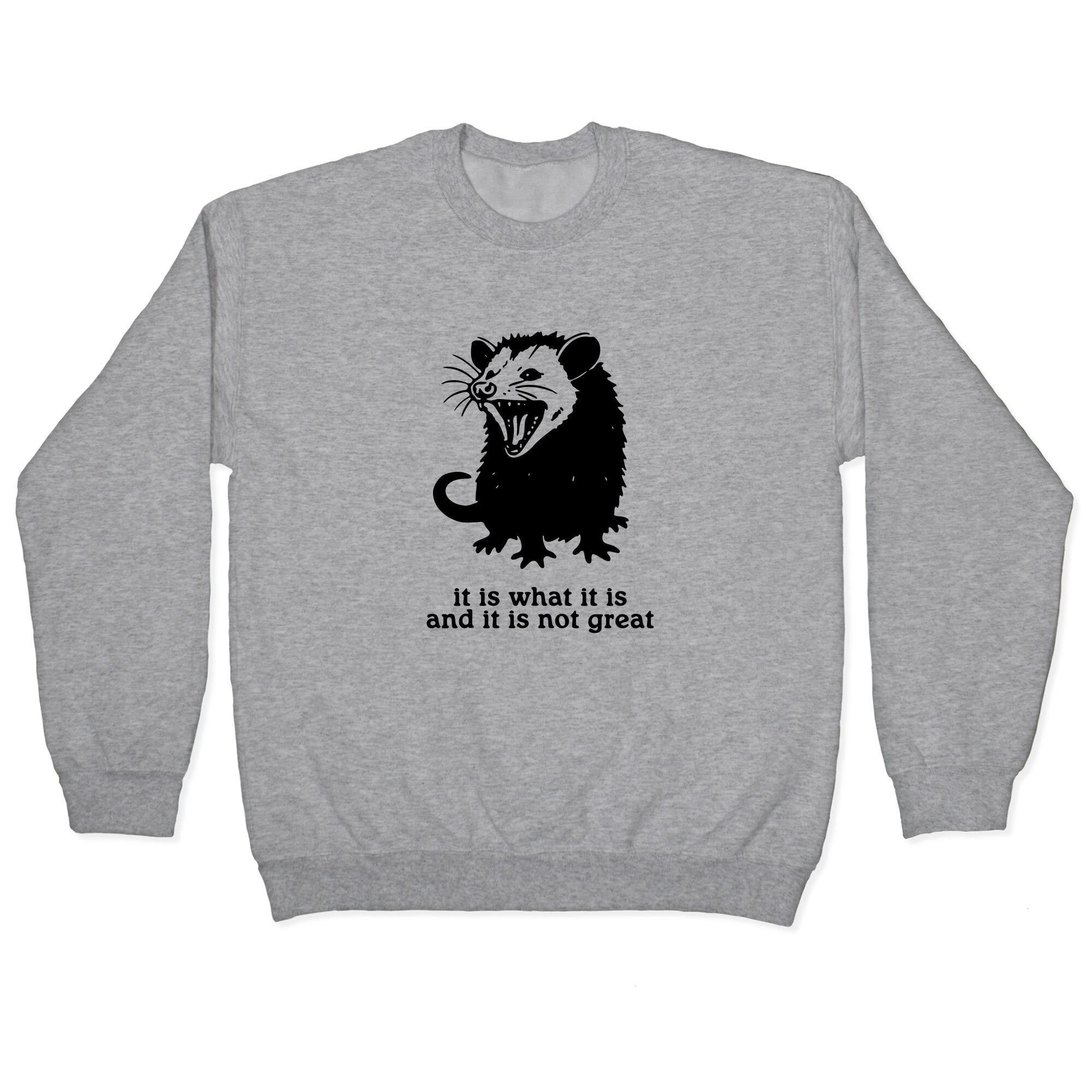 It Is What Crewneck - Adult & Kids T-Shirts, Sweatshirts & Hoodies apparel design preview 1