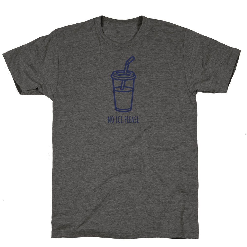 No ICE Please Unisex Triblend - Adult & Kids T-Shirts, Sweatshirts & Hoodies apparel design preview 1
