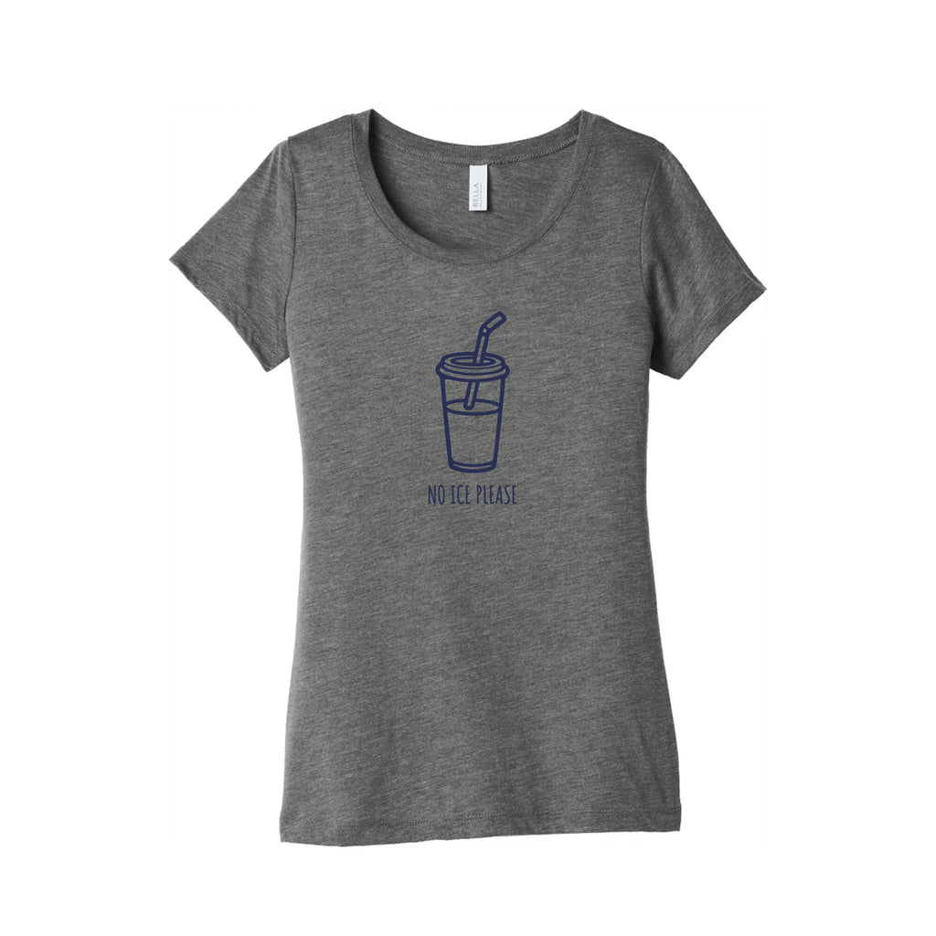 No ICE Please Womens Triblend - Adult & Kids T-Shirts, Sweatshirts & Hoodies apparel design preview 1