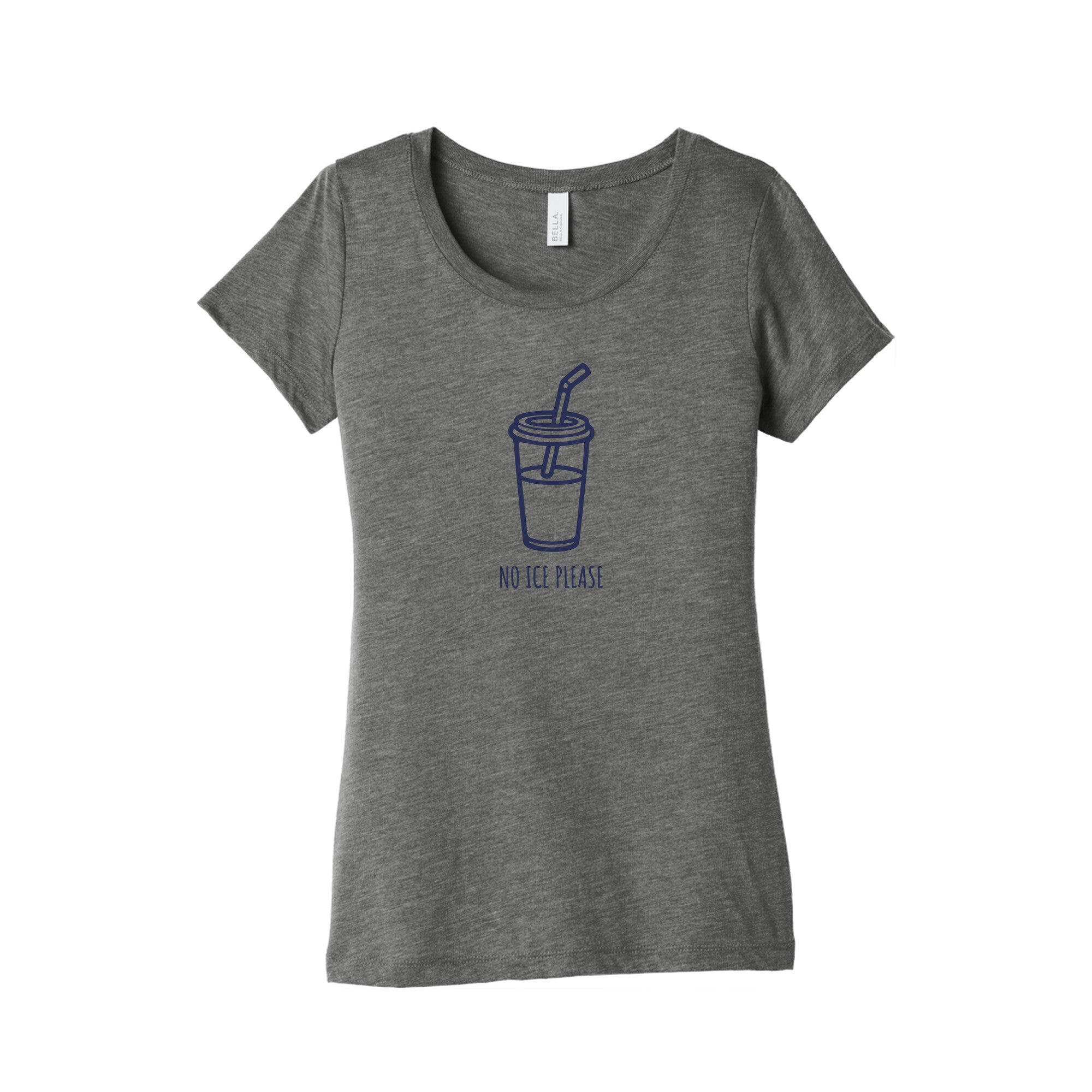 No ICE Please Womens Triblend - Adult & Kids T-Shirts, Sweatshirts & Hoodies apparel design preview 1