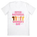 International Womens Day V-Neck - Adult & Kids T-Shirts, Sweatshirts & Hoodies apparel design preview 1