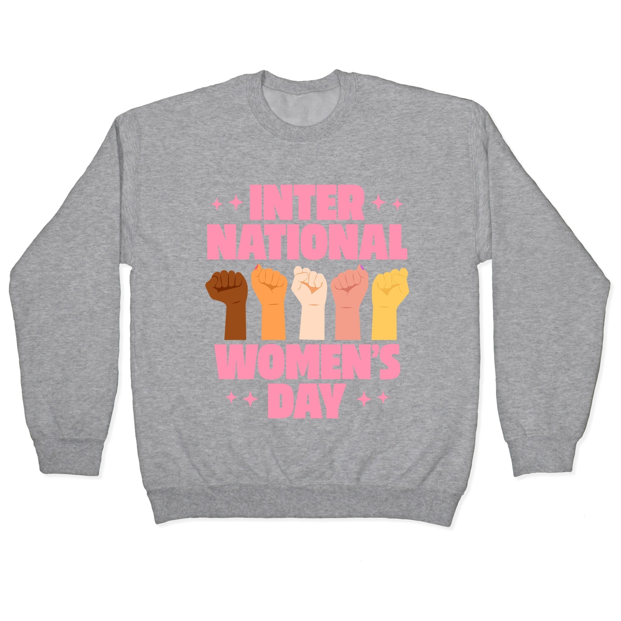 International Womens Day Crewneck - Adult & Kids T-Shirts, Sweatshirts & Hoodies apparel design preview 1