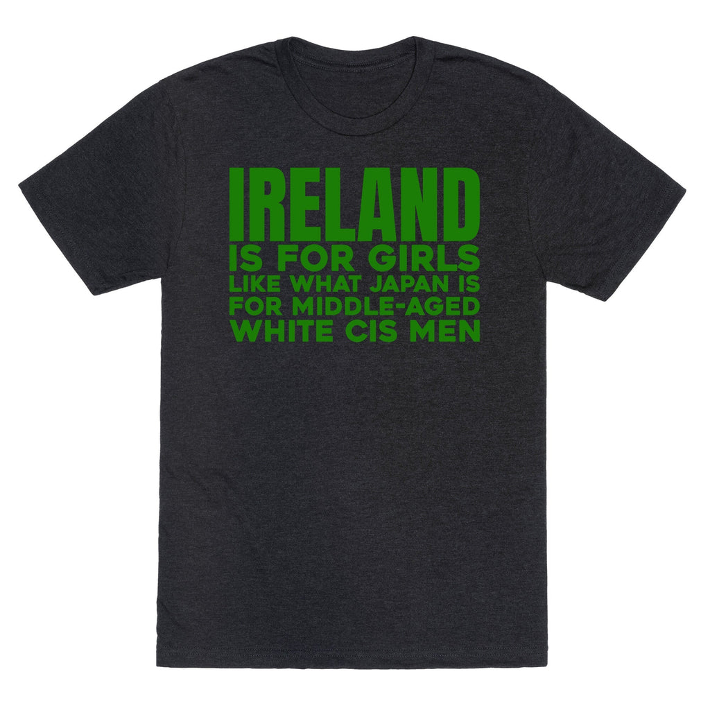 Ireland Unisex Triblend - Adult & Kids T-Shirts, Sweatshirts & Hoodies apparel design preview 1