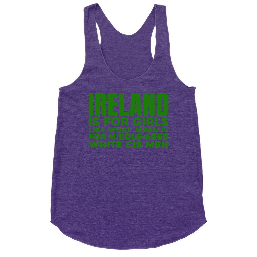 Ireland Racerback Tank - Adult & Kids T-Shirts, Sweatshirts & Hoodies apparel design preview 1