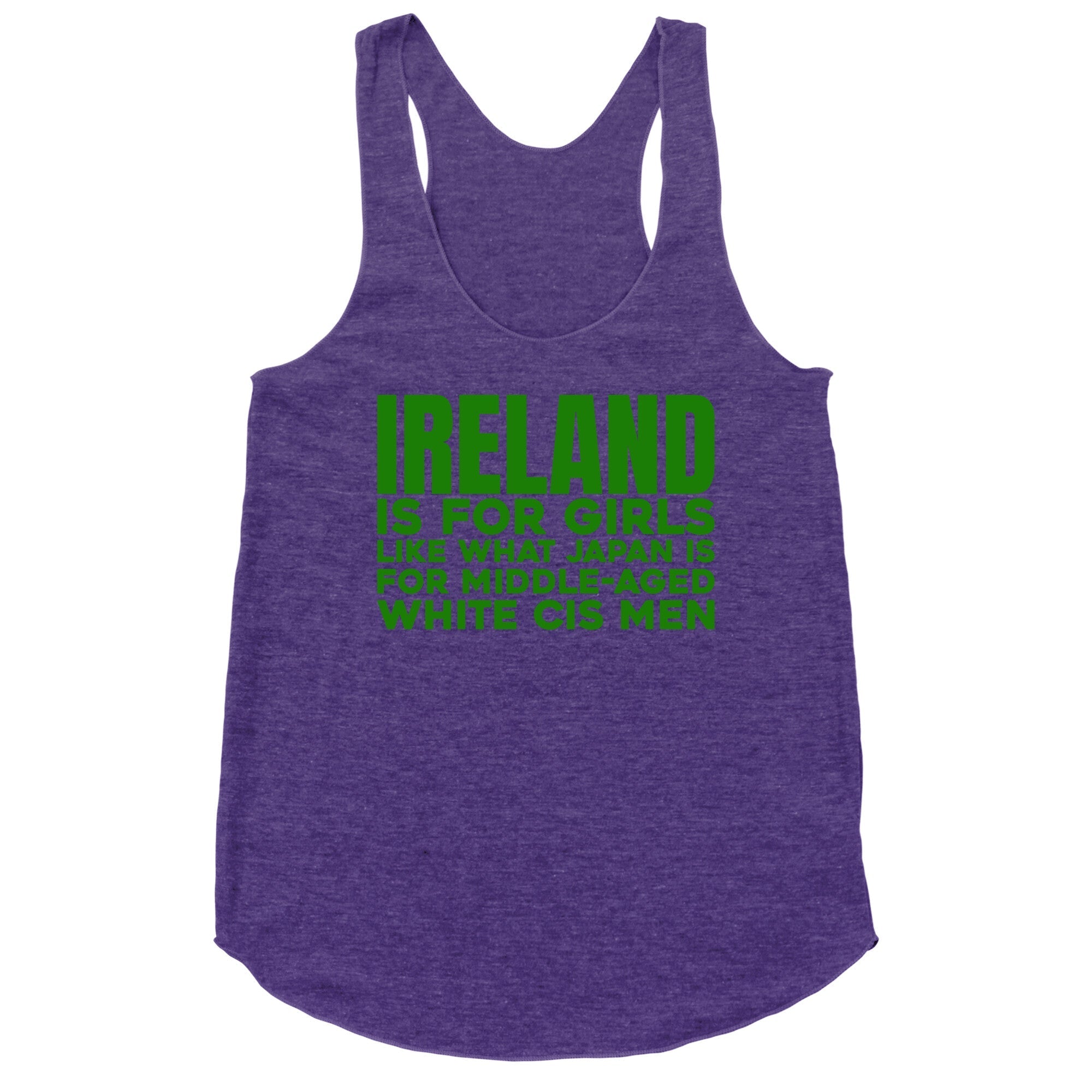 Ireland Racerback Tank - Adult & Kids T-Shirts, Sweatshirts & Hoodies apparel design preview 1