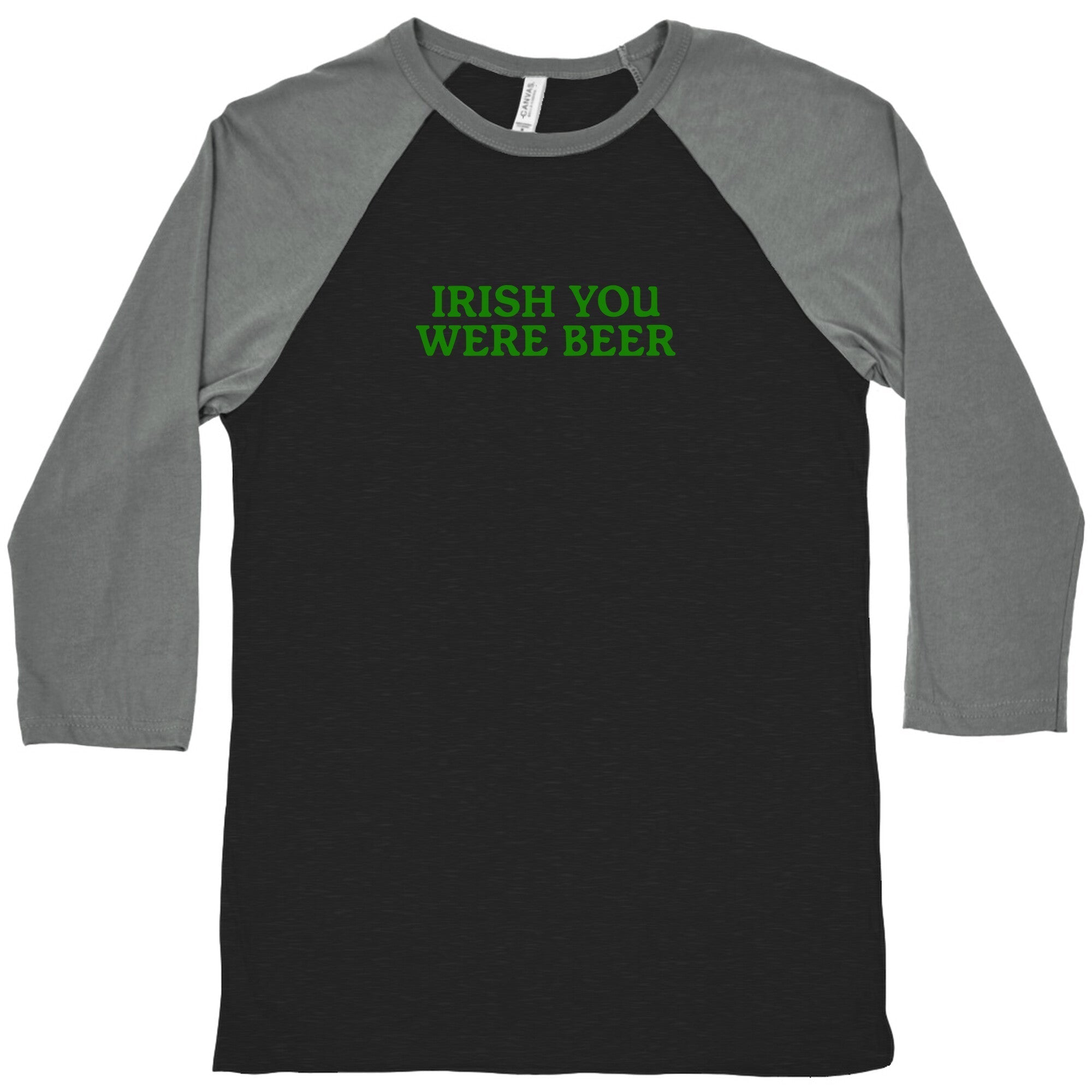 Irish You Were Beer Baseball - Adult & Kids T-Shirts, Sweatshirts & Hoodies apparel design preview 1